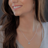 UNC Pendant Necklace - Silver